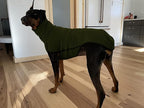 Esobo Fleece Dog Apparel Winter Warm Dog Coat Doggie Turtleneck Cozy Jacket Soft Shirt Vest Stylish Pet Outfits for Small Medium Large Dogs
