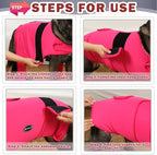 Dog Anxiety Vest, Skin-Friendly Thunder Jacket for Dogs, Dog Calming Shirt for Thunder, Fireworks, Vet Visits and Separation - Keep Pet Calm Without Medicine, Fit for Small Medium Large Dogs