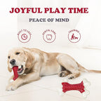 6-Pack Tough Dog Toys, Toys for Aggressive Chewers Large Breed, Chew Dogs, Bone Toy Nylon Dogs Almost Indestructible