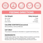 Dr.by UT Care Cat UTI Kidney Support Urinary Supplement Cranberry Treatment for Cats Renal Health with Pacran, Quercetin, Taurine lickable Formula Individually Packaged (1 Pack)