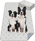 FXW Washable Pee Pads for Dogs, Puppy Pads with Super Absorbent, Specifically Designed Rollick/Homeplus 32/40/45inch 8 Panels Dog Playpen, 98" x 43" Rectangle, Khaki, 1 Pack