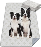 FXW Washable Pee Pads for Dogs, Puppy Pads with Super Absorbent, Specifically Designed Rollick/Homeplus 32/40/45inch 8 Panels Dog Playpen, 98" x 43" Rectangle, Khaki, 1 Pack