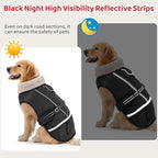 Dog Coat, Warm Dog Winter Coat Reflective Jacket Waterproof Fleece Vest, Pet Jacket Cozy for Cold Weather, Dogs Snowsuit Windproof, Adjustable Buckle for Large Extra Dogs