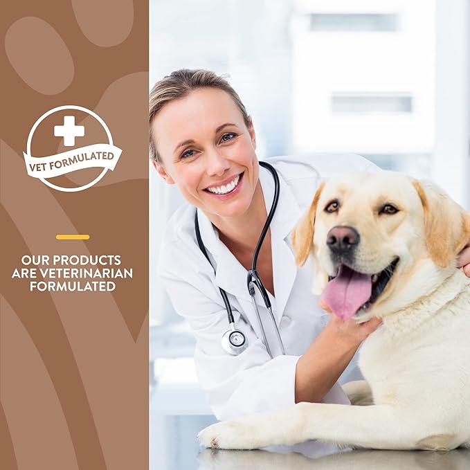 NaturVet Scoopables All-in-One Multivitamin for Dogs - Dog Vitamins and Supplements for Joint Support, Digestion, Skin & Coat Care & Immune - Hickory Smoked Bacon Flavor Vitamin Supplement | 11oz Bag