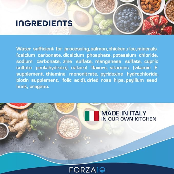 Forza10 Digestive Care Dog Food – Gastrointestinal Wet Dog Food, High Fiber Intestinal Diet for Digestive Health, Sensitive Stomach Formula, Vet Formulated, 3.5 oz Cans, 32 Pack, Made in Italy
