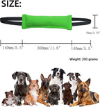Clysrou Dog Tug Toy Tough Jute Bite Pillow Lasting Training Equipment Puppy to Large Dogs Interactive
