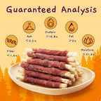 Jungle Calling Dog Treats, Duck Breast Wrapped Rawhide Sticks for Dogs, Grain-Free Natural Chewy Treats Picky Dogs, Puppy Chews Snacks,10.6 oz (Pack of 2)