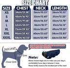 EMUST Dog Jackets, Small/Medium/Large Dog Coat for Winter, Pet Cold Winter Jacket for Large Dogs, Dark Blue, XL