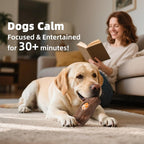 Dog Toys for Aggressive Chewers, Interactive Indestructible Dog Toys to Keep Them Busy, Durable Dog Frozen Treat Toy for Large & Medium Dogs, Reduces Anxiety & Extends Playtime, Brown