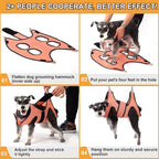 Dog Grooming Hammock,XXS Pet Grooming Harness for Extra Small Dogs,Hanging Harness for Nail Trimming,Dog Nail Hammock,Grooming Sling Holder with Wide Strap on Pet Restraint Bag
