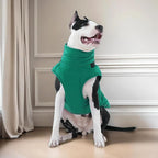 Kuoser Winter Dog Coat for Medium Dogs, Cold Weather Jacket & Vest for French Bulldog, Boston Terrier, Green M
