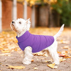 ASENKU Dog Winter Coat - Waterproof Windproof Dog Jacket, Warm Snowproof Doggie Puffer Vest for Cold Weather, Lightweight Snow Coats for Small Medium Large Dogs (Purple, 2XL)