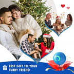 Moving Dog Ball, 2026 New 2Pcs Automatic Vibrating Dog Ball Toy, Smart Bouncing Shaky Balls Toy for Dogs, Interactive Jumping Dogs Balls That Moves on Its Own for Small Dogs (Blue)