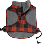 King Buck After-Hunt Quilted Sherpa Jacket, Buffalo Red, L/XL