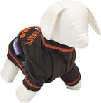 NFL Cincinnati Bengals Dog T-shirt Small. - Licensed Shirt for Pets Team Colored with Team Logos- Premium Stretchable Materials for the comfort of your Dog & Cat