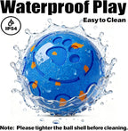 Dog Balls: Interactive Dog Ball, Self-Moving Dog Toy with Auto-Rolling & Bouncing, E-TPU Material, IP54 Waterproof, Motion-Activated, for Small/Medium/Large Dogs (Blue)