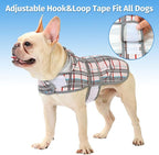Dog Raincoat Hooded,Waterproof Rain Coat for Dogs with Adjustable Belly Strap,Reflective Strips, Lightweight Slicker Poncho Rain Jacket for Small Medium Large Dogs