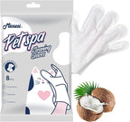 MIOSSZI Pet Gloves Wipes for Dogs & Cats Wipes Cleaning Deodorizing Hypoallergenic No-Rinse Pet Grooming Wipes Unscented Extra Thick Bathing Wipes for Pet Dry Cleaning Daily Care and Travel 8 pcs