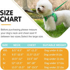 Dog Harness and Leash Set, No Pull Pet Harness for Small Dogs Easy Walking,Soft Breathable Small Dog Harness,Adjustable Reflective Step in Vest Harness for Puppy ,kitten, Cats