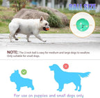 Automatic Ball Launcher for Dogs, Dog Fetch Ball Thrower Launcher, 4 Adjustable Distances, Interactive Pet Self Playing for Small Dogs and Puppies with 10 Balls (2 inches)