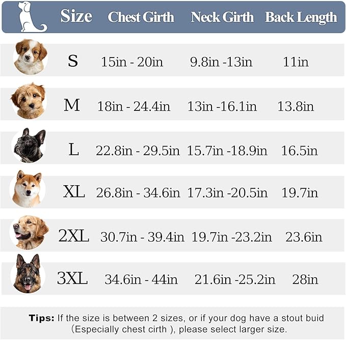 PETDSH Dog Coat Large, Built-in Harness Dog Jacket with Warm Fleece Lining, Waterproof Reflective Dogs Winter Coat, Pet Coats with Pocket and Trash Bags (Navy Blue, Large)