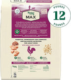 Nutro Max Adult Dry Dog Food with Farm-Raised Chicken, 12 lb Bag