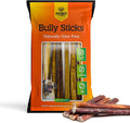Advance Pet Products 12 Inch Bully Sticks (Pack of 5) - 100% Beef, Odor Free Dog Chews for Aggressive Chewers - Long Lasting, Gluten-Free, Easy to Digest, High Protein - for Small, Medium, Large Dogs
