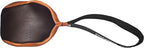 Dingo Gear Soft Genuine Leather Ball with a Handle for The Bite Training, Ø 11 cm Retrieve and Reward Dog Toy S02779, Random