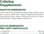 Greenies Supplements Calming Chews for Dogs Chicken Flavor, 14.7 oz. Container of 80 ct.