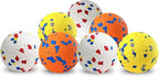 Foam Fetch Dog Balls 3 inch, for Large and Medium Breeds, Durable Toy for Chewers (Color Mix, 7 Pack)
