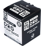 Certified 65% PCR (Post Consumer Recycled) Plastic and 35% Plant Based Dog Poop Bags - Dr. C's ONE OF A KIND Dog Poop Bags - 120 Bags / 8 Rolls, NO NEW PLASTICS USED, Unscented, Earth Friendly