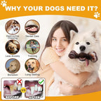 Dog Chew Toys for Aggressive Chewers, 2Pack Indestructible Dogs Bone Toy for Large Small Medium Breeds, Durable Tough Nylon Dog Toys To Keep Them Busy, Puppy Teething Dogs Toy Bone, Beef&Bacon Flavor
