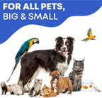 Cat & Dog Ear Cleaner Drops & Wash Solution - Yeast Otic Infection Treatment & Itchy Ear Relief for Pet - Wax Remover & Flush Remedy for Any Pets