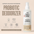 SKOUT'S HONOR Probiotic Pet Deodorizer Spray- Hydrating Daily-Use with Avocado Oil & Omega-3s, Microbiome Friendly Certiified, Paraben & Sulfate-Free, 97% Natural, 8oz, Dog of The Woods, 2-Pack