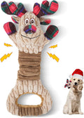 Dog Toy, Squeaky Dog Toys to Keep Them Busy, Plush Puppy Toys, Interactive Dog Toys for Large Small Dogs, Long-Lasting Tug of War Dog Toy.