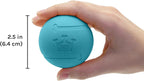 Chew King Flavored Rubber Ball Collection, 2.5 Inch Peanut Butter Flavor Rubber Balls 3-Pk