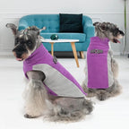 KOOLTAIL Small Dog Sweater - Dog Fleece Vest Jacket with Leash D-Ring for Small Medium Dogs, Soft Pullover Winter Warm Cold Weather Coats, Pet Fall Clothes Outfit for Puppy Cat Boys&Girls, Purple S