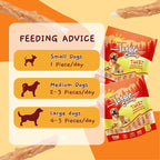Jungle Calling Dog Treats, Chicken Wrapped Rawhide Sticks for Dogs, Delicious and Nutritious Training Reward Treats and Dog Chews Snacks, 6 oz