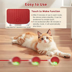 Interactive Dog & Cat Toy, Electric Automatic Rolling Moving Toys, Self Activated Play Smart Rolling Ball for Dogs & Cats, Chase Teaser Pet Ball for Bored Indoor Cats & Dogs