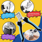 Dog Grooming Kit - Hammock, Harness, Nail Clipper for Cats and Dogs, Claw Care (S)