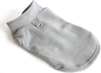 JACKO & CO - Fleece Vest Dog Sweater with Leash Ring - Soft, Warm & Lightweight Pullover Coat for Small & Medium Dogs, Puppies & Cats - Cozy Fall/Winter/Spring Pet Jacket (Grey, Large 10-16lbs)