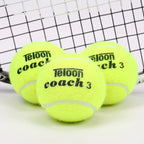 Teloon Pressure Training Tennis Balls-12 or 18 Count-Mesh Carry Bag，4 Colors Available，Pressureless Training Exercise Tennis Balls for Beginners.
