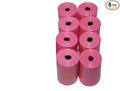 Easy Open & Strong Leak-Proof Poop Bags Dog Waste Bags 13.25 x 9" And 13.25" x 8.50" Made in USA .Bags are easier to tie than standard 12 inch bags (Pink)