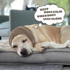 IDOMIK Dog Calming Hoodie No Shake Ear Wraps for Dogs, Quiet Head Covers for Noise Reduction & Anxiety Relief, Dog Ear Covers Muffs Head Wraps for Bath Hematoma Grooming Firework Force Drying