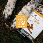 Smart Cookie All Natural Dog Treats - Rabbit & Pumpkin - Training Treats for Dogs & Puppies with Allergies, Sensitive Stomachs - Soft Dog Treats, Grain Free, Chewy, Human-Grade, Made in USA - 5oz Bag