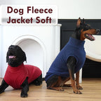 2 Pack Dog Sweaters Winter Fleece Sweatshirt Stretchy Vest Pullover for Dogs Clothes Warm Pet Pajamas Christmas for Meidum and Large Dogs