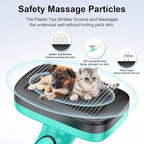Dogs Self Cleaning Slicker Brush for Shedding & Grooming Short Long Haired Pets, Removes Loose Fur, Undercoat, Mats, Tangled for Large Medium Small Sensitive Skin of Cats. Easy to Cleaning
