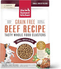 The Honest Kitchen Whole Food Clusters Small Breed Grain Free Beef Dry Dog Food, 4 lb Bag
