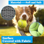 30 Pcs Tennis Balls for Dogs 2.5 Inch Pet Playing Ball Mini Training Dog Balls High Elasticity Practice Puppy Ball for Large Dog, Medium Small Dogs, 15 Colors