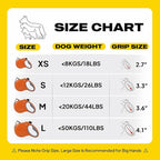 Fida Retractable Dog Leash, 10ft Heavy Duty Pet Walking Leash for X-Small Dogs or Cat up to 18 lbs, Tangle Free. One-Hand Brake (X-Small, Orange)